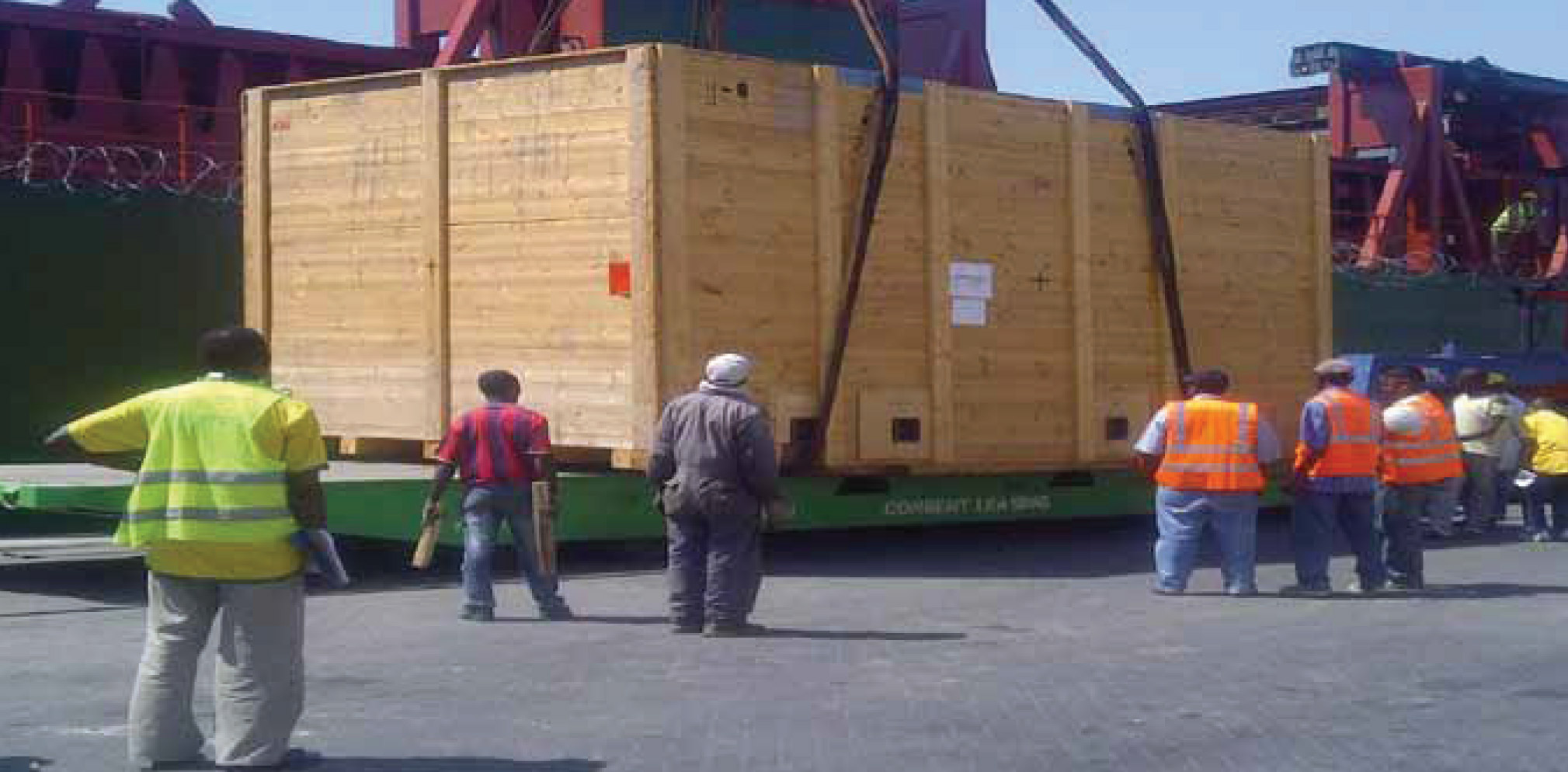 Rwanda power project cargo